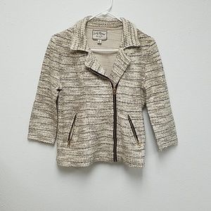 Lucky Brand Tweed Moto Jacket